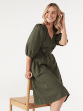 Load image into Gallery viewer, Belted A-line Dress
