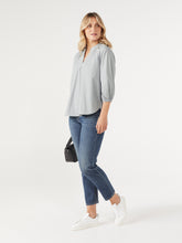 Load image into Gallery viewer, The Micro-Stripe Cotton Top
