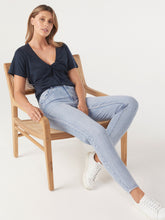 Load image into Gallery viewer, The Soft Draped V-Neck Tee
