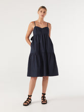 Load image into Gallery viewer, The Cotton Poplin Tie-Back Dress
