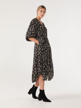 Load image into Gallery viewer, The Washed Satin Print Dress
