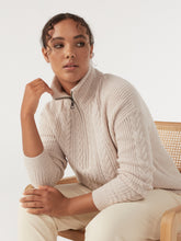 Load image into Gallery viewer, The Stitch Detail Half Zip Knit
