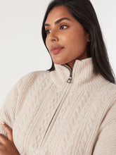 Load image into Gallery viewer, The Stitch Detail Half Zip Knit
