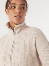 Load image into Gallery viewer, The Stitch Detail Half Zip Knit
