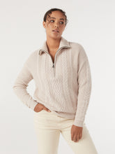 Load image into Gallery viewer, The Stitch Detail Half Zip Knit
