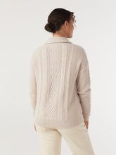 Load image into Gallery viewer, The Stitch Detail Half Zip Knit

