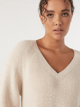 Load image into Gallery viewer, The Scooped Hem V-Neck Pullover

