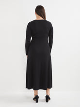 Load image into Gallery viewer, The V-Neck Rib Maxi Dress

