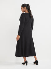 Load image into Gallery viewer, The V-Neck Rib Maxi Dress
