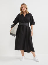 Load image into Gallery viewer, The Relaxed Linen Tunic Dress

