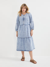 Load image into Gallery viewer, The Zip Front Denim Dress
