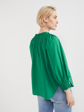 Load image into Gallery viewer, The Cotton Voile Shirred Detail Top
