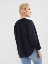 Load image into Gallery viewer, The Cotton Voile Shirred Detail Top
