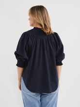 Load image into Gallery viewer, The Cotton Voile Shirred Detail Top
