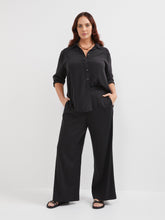 Load image into Gallery viewer, The Pull-On Draped Trouser

