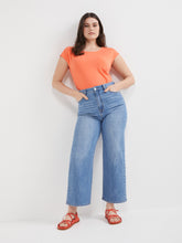 Load image into Gallery viewer, The Cotton Cap Sleeve Tee
