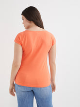 Load image into Gallery viewer, The Cotton Cap Sleeve Tee
