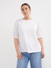 Load image into Gallery viewer, The Contrast Sleeve Tee
