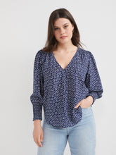 Load image into Gallery viewer, The Print V-Neck Blouse
