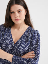 Load image into Gallery viewer, The Print V-Neck Blouse
