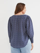 Load image into Gallery viewer, The Print V-Neck Blouse
