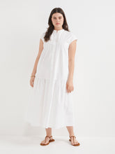 Load image into Gallery viewer, The Pintuck Cotton Poplin Dress

