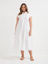 Load image into Gallery viewer, The Pintuck Cotton Poplin Dress
