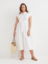 Load image into Gallery viewer, The Pintuck Cotton Poplin Dress
