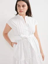 Load image into Gallery viewer, The Pintuck Cotton Poplin Dress
