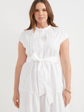 Load image into Gallery viewer, The Pintuck Cotton Poplin Dress
