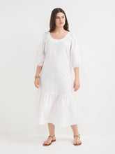 Load image into Gallery viewer, The Cotton Pintuck Dress
