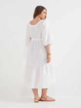 Load image into Gallery viewer, The Cotton Pintuck Dress
