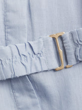 Load image into Gallery viewer, The Linen Puff Sleeve Shirt Dress
