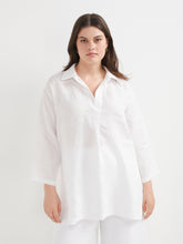 Load image into Gallery viewer, The Linen Tunic Shirt
