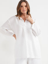 Load image into Gallery viewer, The Linen Tunic Shirt
