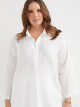 Load image into Gallery viewer, The Linen Tunic Shirt
