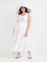 Load image into Gallery viewer, The Linen Tiered Maxi Skirt
