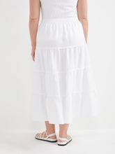 Load image into Gallery viewer, The Linen Tiered Maxi Skirt
