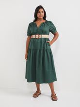 Load image into Gallery viewer, The Cotton Sateen Boho Dress
