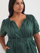 Load image into Gallery viewer, The Cotton Sateen Boho Dress

