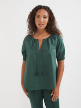 Load image into Gallery viewer, The Cotton Sateen Boho Top
