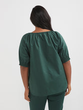 Load image into Gallery viewer, The Cotton Sateen Boho Top
