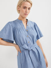 Load image into Gallery viewer, The Soft Chambray Shirt Dress
