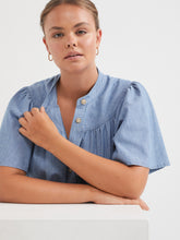 Load image into Gallery viewer, The Soft Chambray Shirt Dress
