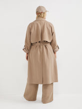 Load image into Gallery viewer, The Linen Blend Statement Trench

