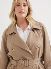 Load image into Gallery viewer, The Linen Blend Statement Trench
