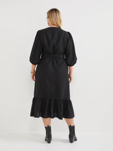 Load image into Gallery viewer, The Wrap Ruffle Dress

