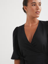 Load image into Gallery viewer, The Wrap Ruffle Dress
