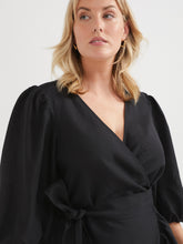 Load image into Gallery viewer, The Wrap Ruffle Dress
