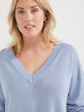 Load image into Gallery viewer, The Relaxed V-Neck Pullover
